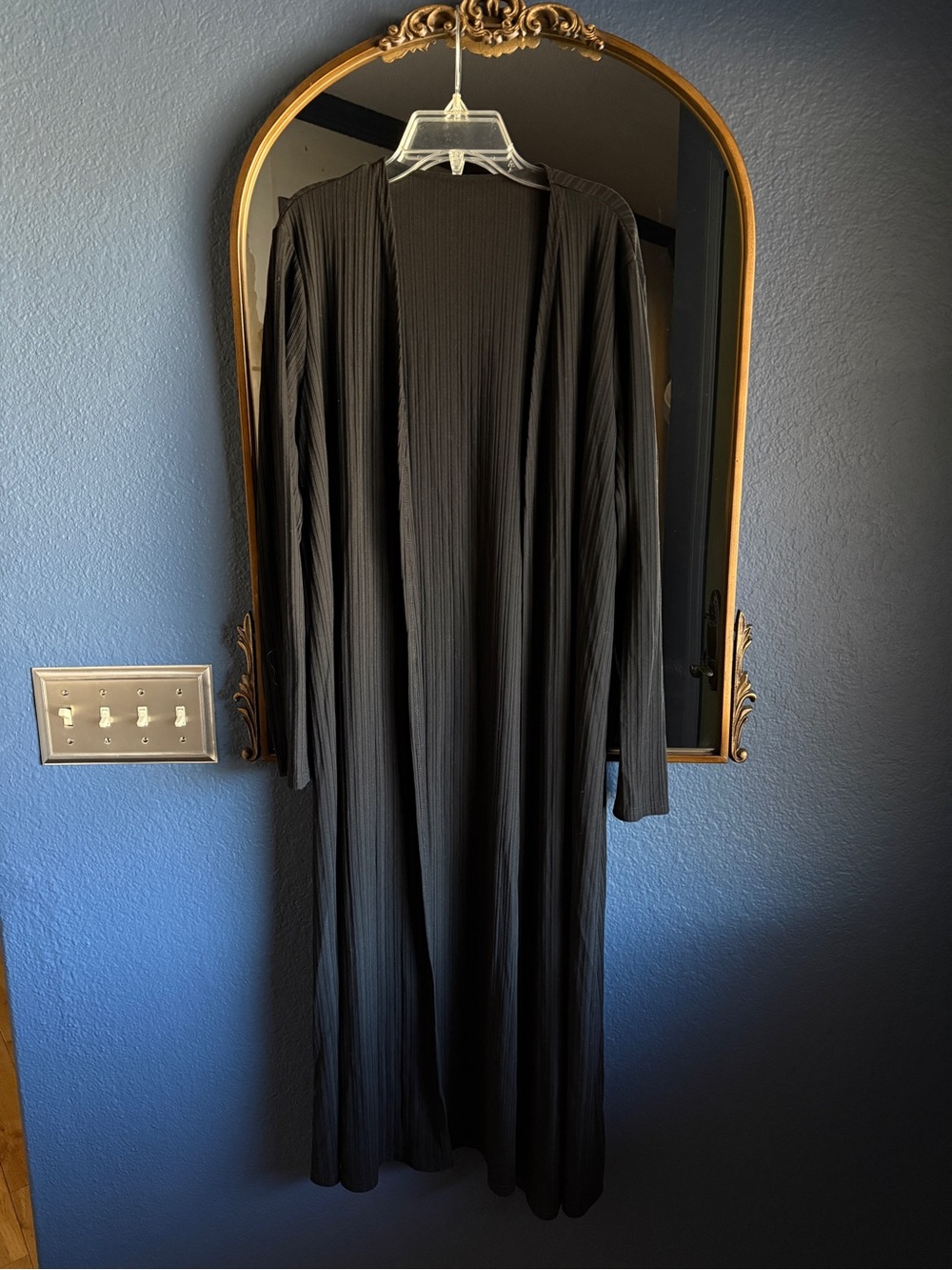 Black Long Cardigan